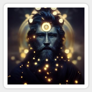 Cosmic Portrait - best selling Sticker